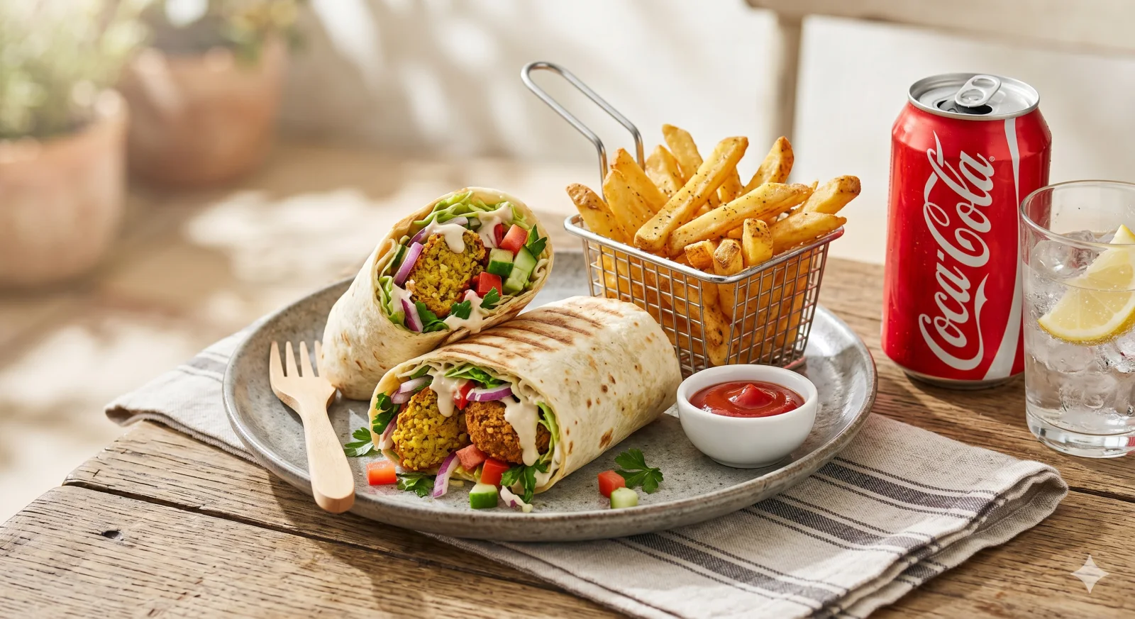 Falafel Wraps 2