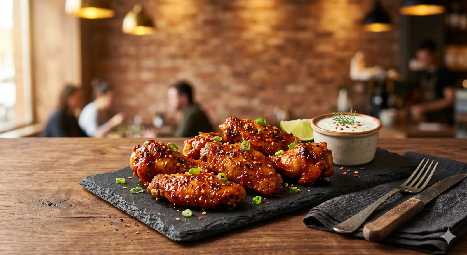 HOT CHICKEN WINGS (6pcs) 1