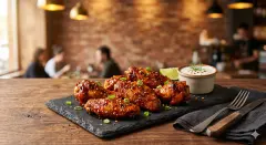 HOT CHICKEN WINGS (6pcs) thumbnail 1