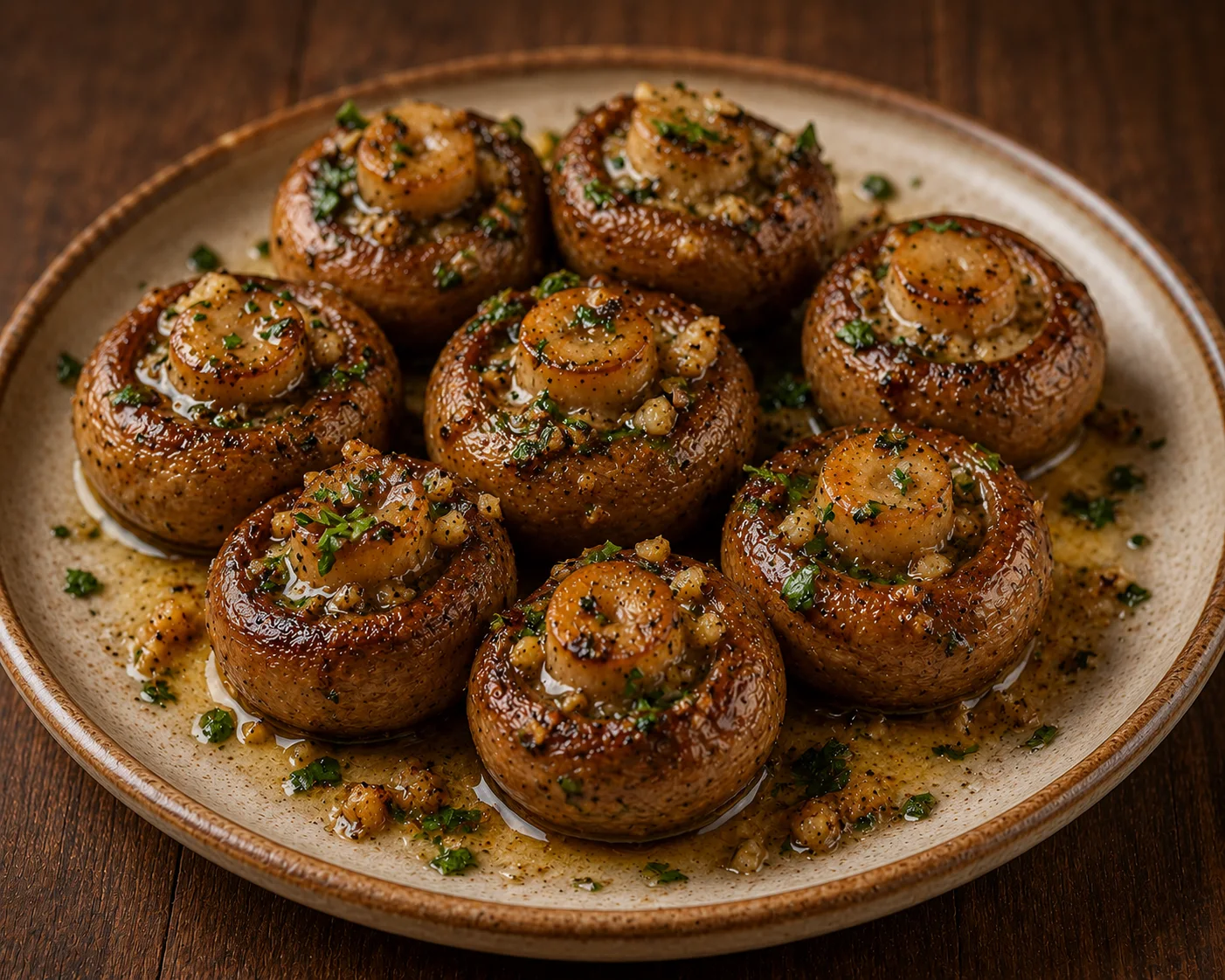 GARLIC MUSHROOMS (8PCS) 3