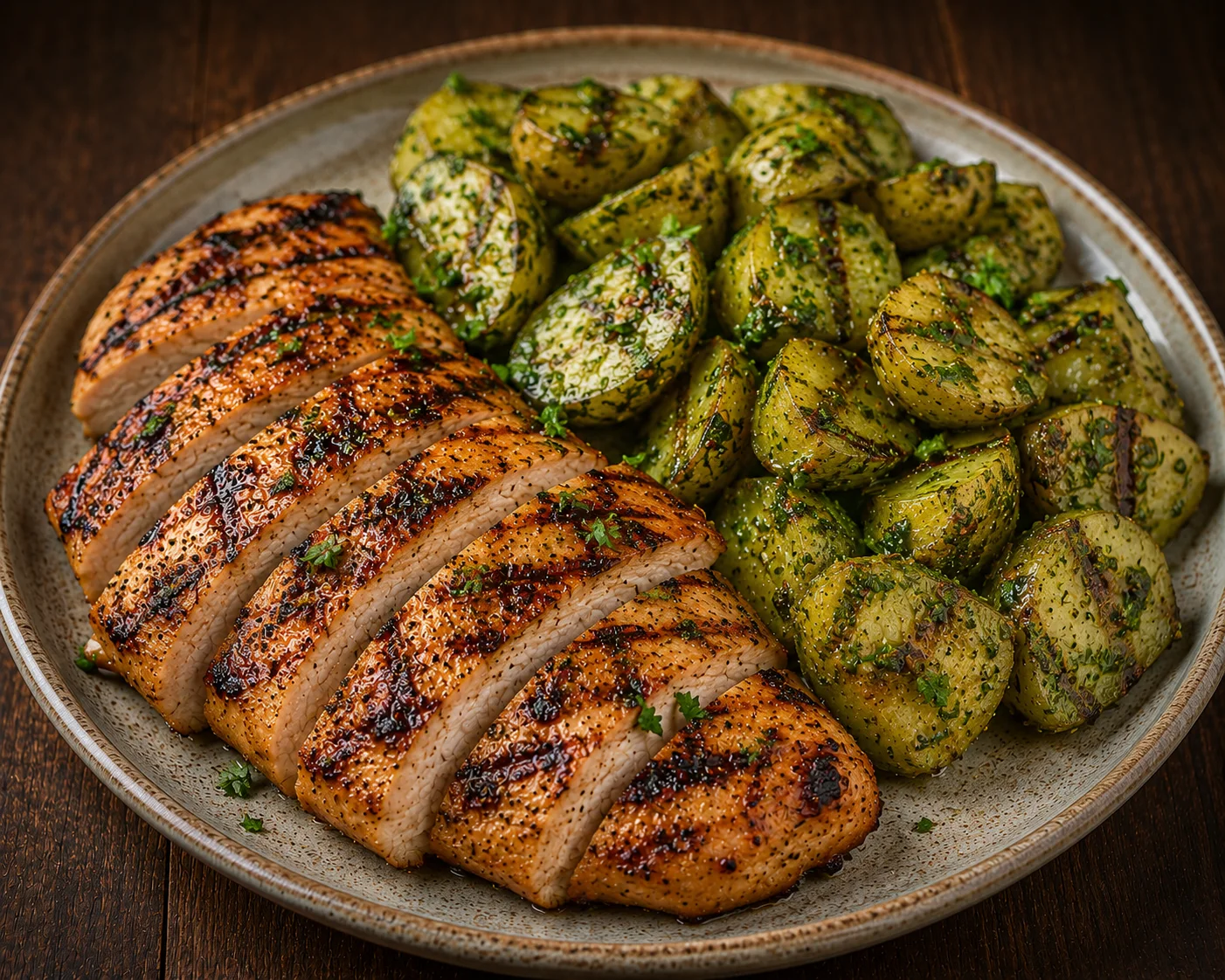 GRILLED CHICKEN & BATATA HARA 2