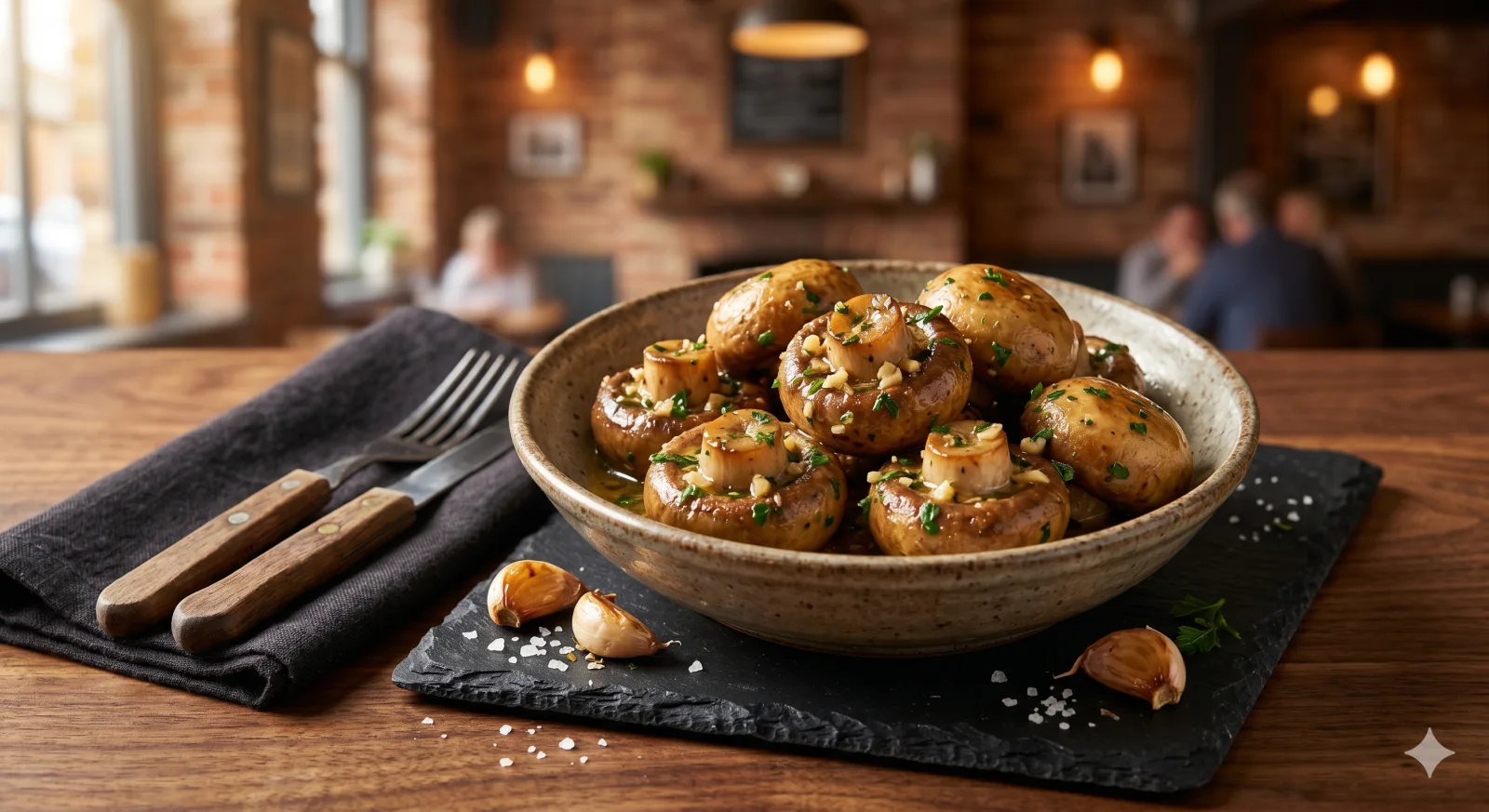 GARLIC MUSHROOMS (8PCS) 1