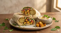 Falafel, Homous & Batata Hara thumbnail 1