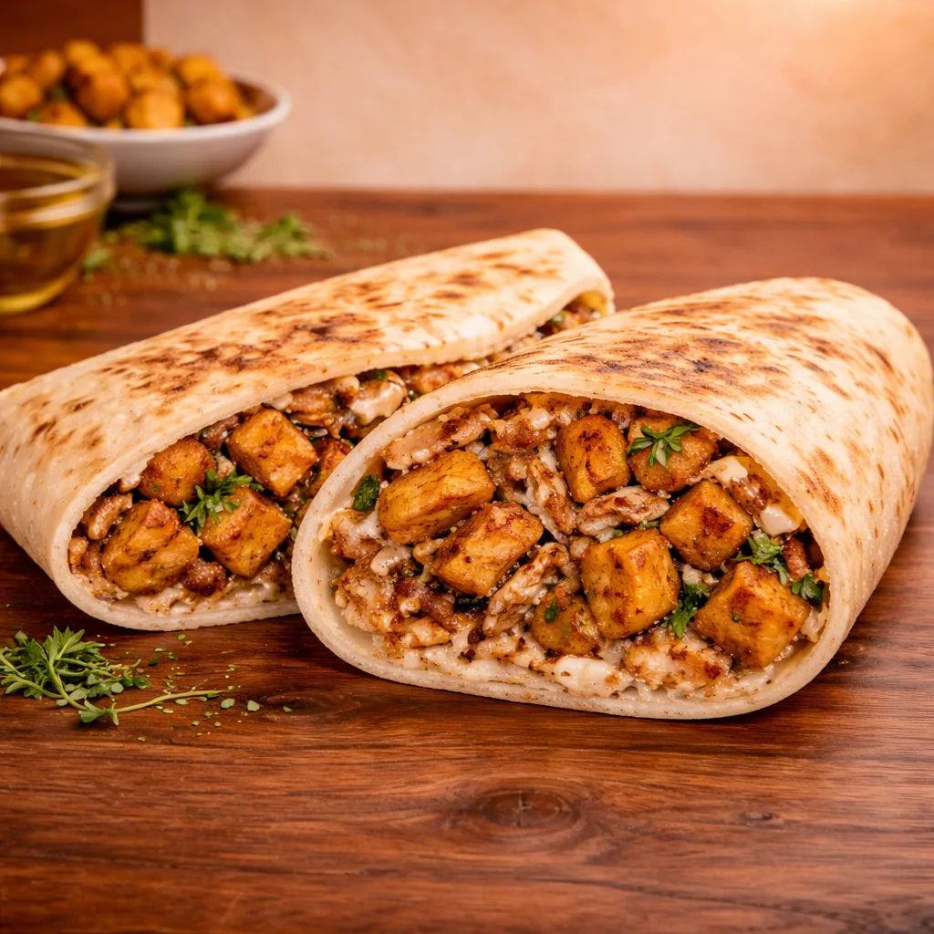 Chicken Shawarma & Batata Hara 2