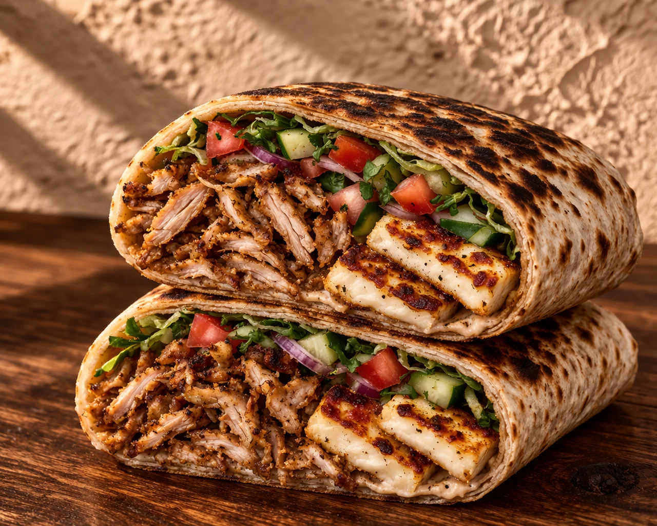 Chicken Shawarma & Halloumi 2
