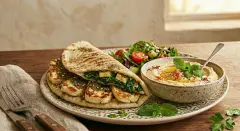 Halloumi & Spinach thumbnail 1