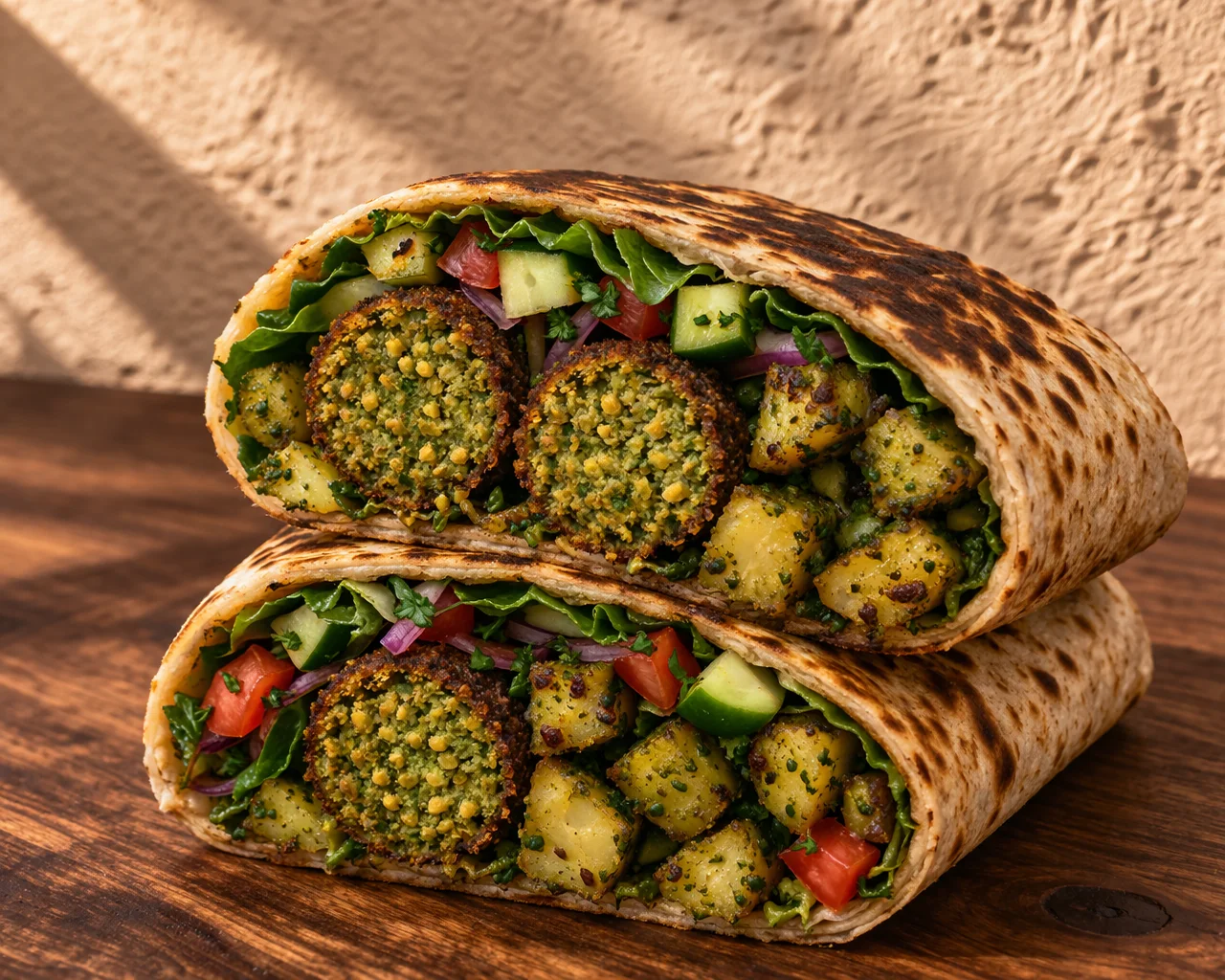 Falafel & Batata Hara 2