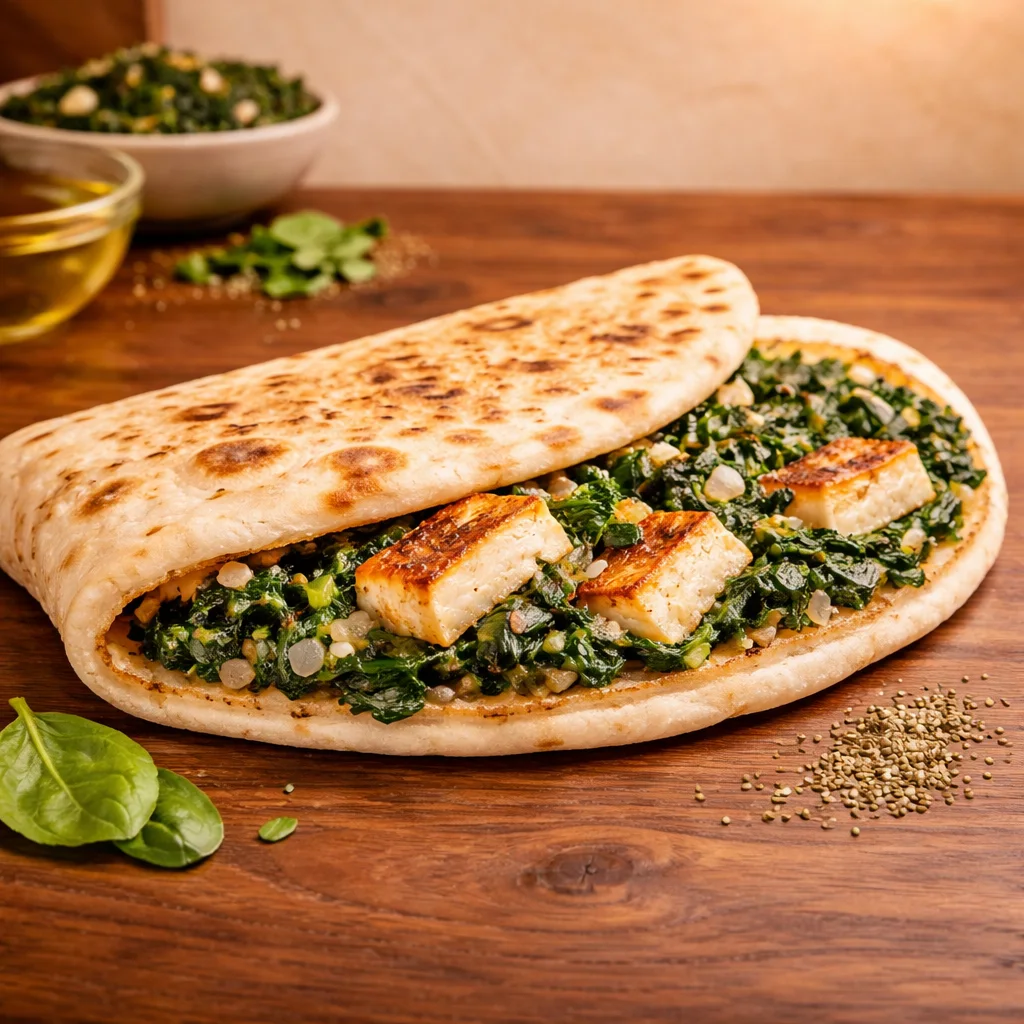 Halloumi & Spinach 2