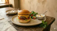 Home-Made Cheeseburger thumbnail 1