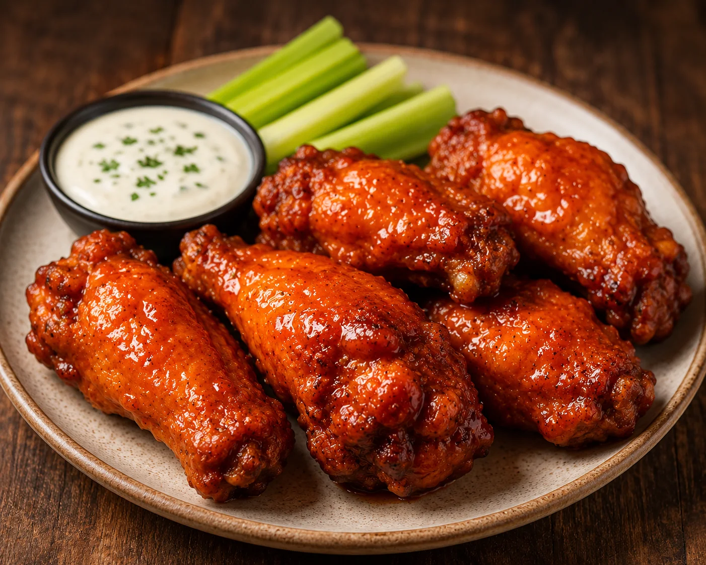 HOT CHICKEN WINGS (6pcs) 2
