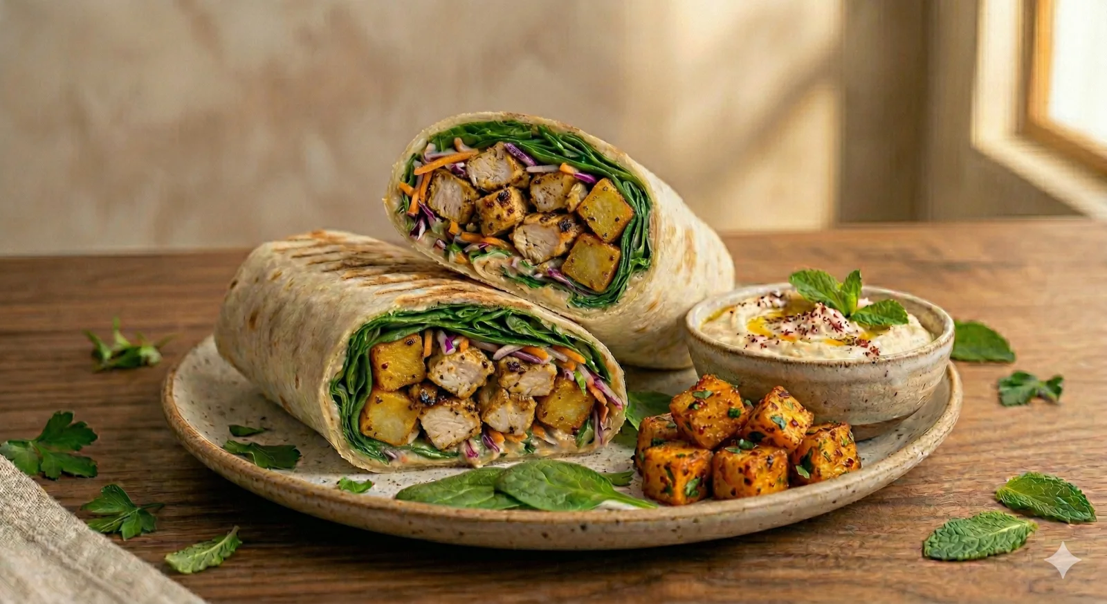 Chicken Shish & Batata Hara 1