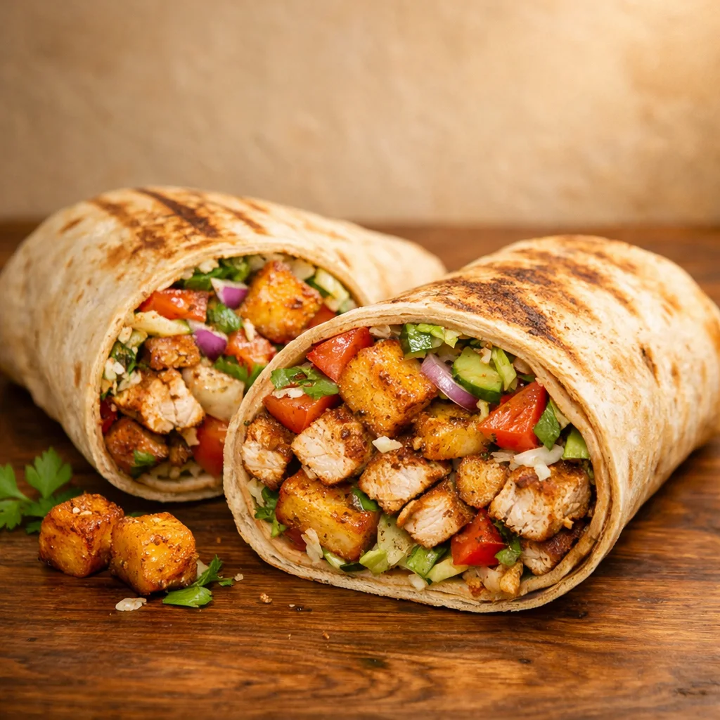 Chicken Shish & Batata Hara 2