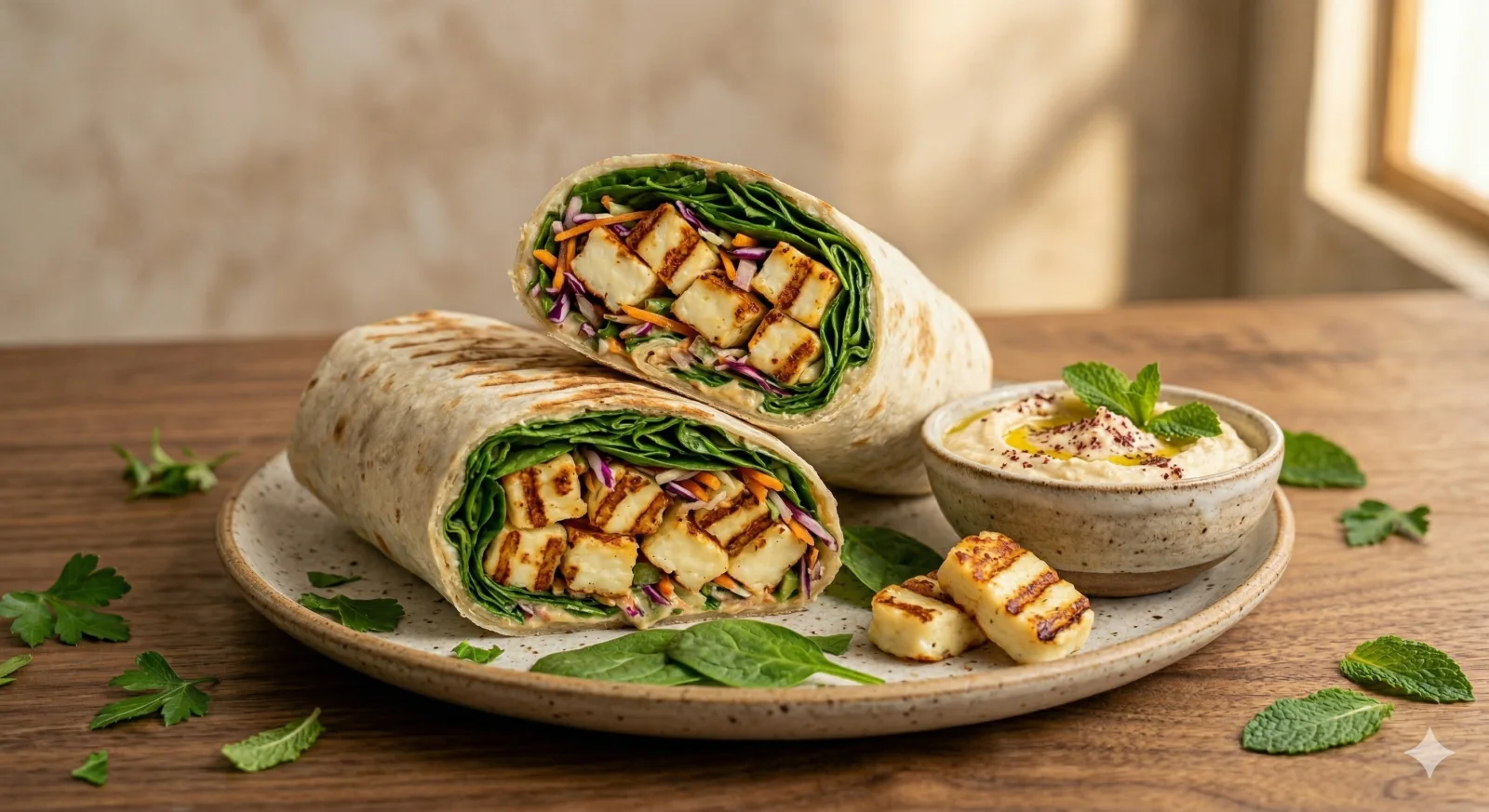 Halloumi & Spinach 1